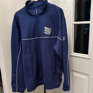 Reebok NY Giants Quarter-Zip Pullover